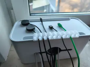 Cable Organizer (holder) for charging box edge