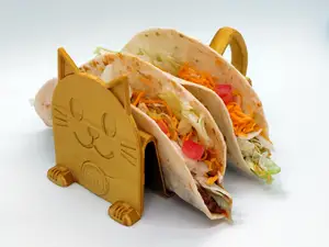 TacoCat Taco Holder for Crussty's 50th Birthday