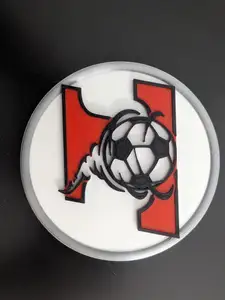 Tornado Foosball Logo Coaster/Plaque