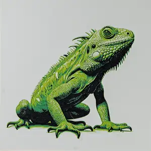 Iguana HueForge