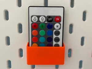 Ikea Skadis LED Remote Holder