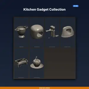 Kitchen Gadget Collection - 6-Model STL Bundle
