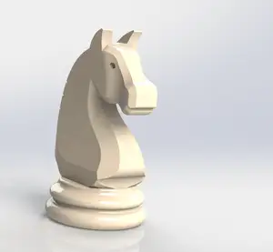 A horse piece for chess
