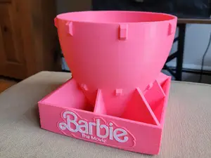 Barbie/Oppenheimer Popcorn Bucket