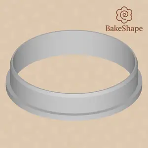 Circle Cookie Cutter STL File Set – 4cm to 10cm Sizes