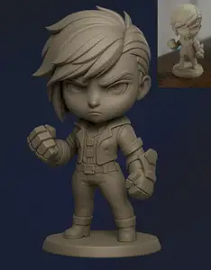 Chibi Vi (League of Legends - Arcane)