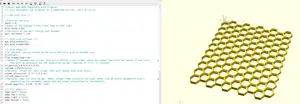 Customizable Honeycomb Storage Wall (OpenSCAD) v2.1 Bambulabs