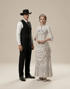 High Noon - Will Kane (Gary Cooper) and Amy Kane (Grace Kelly) - 1952