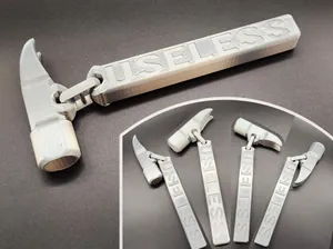 Useless Hammer - Print in Place