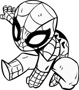 HueForge Black and White Spider Man/DIY kid's art project