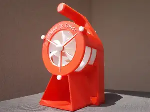 Air Raid Siren - hand crank version 2