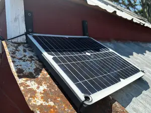 Solar Panel Mount For Chicken Coop Fan