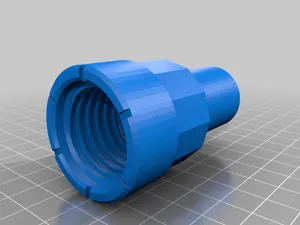 Nerf Titan ASV1 16mm outer diameter barrel adapter