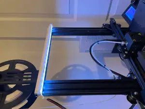 Low-Profile LED Light Bar for Ender 3
