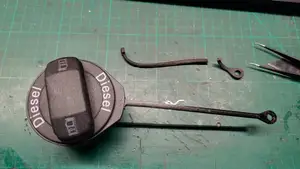 TPU Fuel Cap Tether for VAG / Skoda / VW / Audi