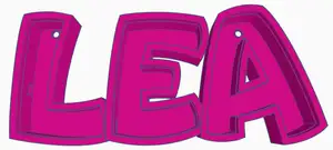 LEA LED- Namenslampe (Name lamp)
