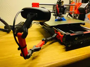 Logitech C270 Webcam holder and arm for Original Prusa Mini/MK3/MK4