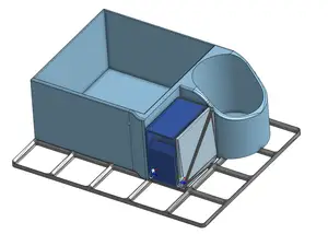 Gridfinity Kimwipe+Solvent+Modular Tape Dispenser