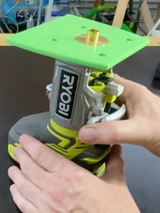 Guide Bush adaptor base for Ryobi One+ trim router