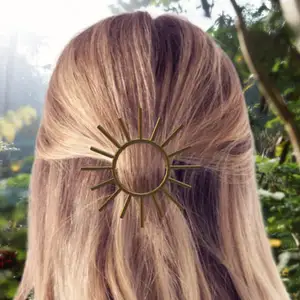 Sun Hair Pin Slide