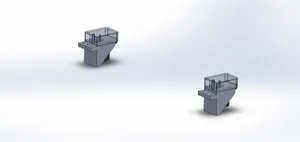 Motor Mounts with Tensioner Tronxy Core XY