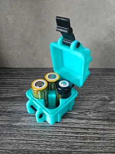 18350 x4 Battery case (Rugged Box)