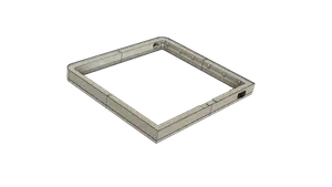 Bambu XC1 Top Glass Riser with power Jack and on off Switch