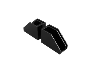 Magnetic door handles for LACK V2 Enclosure