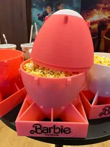 Barbenheimer Popcorn Bucket Lid
