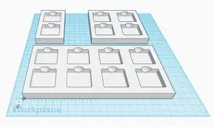 Ink holder for scrapbooking