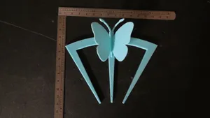 3D BUTTERFLY BUN COMB