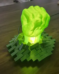 Hulk's Fist from the wall - lamp