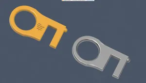 Key door stand phone