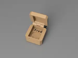 A home for Fred the frog (with magnets)