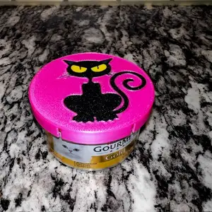 Katzenfutter Dosendeckel 66mm (PURINA Gourmet) / Can Lid, Catfood (Dosendeckel) 66mm for PLA