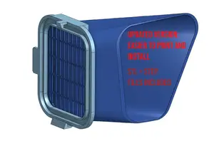 Updated version: Boost Your BMW G01 with the Ultimate Air Intake Funnel - STL/STEP files