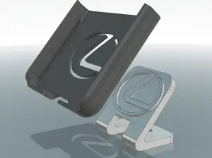 iPhone 11 Pro Max holder/mount for Lexus IS 300 (XE30, 2013+)