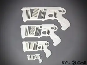 One Piece Compliant Mechanism Blaster (Mark Rober)