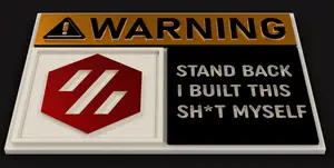 Voron Warning Sign