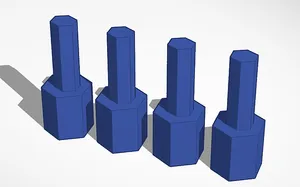 Honeycomb Board Pegs