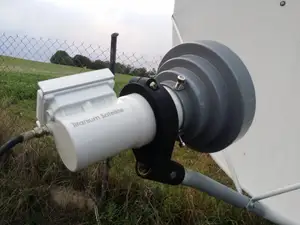 65mm (C-band) LNB holder for Mabo 180cm offset dishes