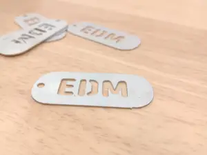 EDM Keycahin | Electrical Discharge Machining Demo