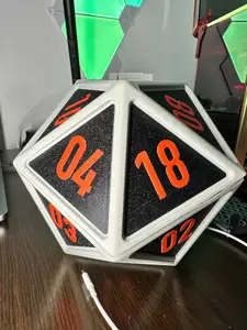 D20 DND D&D DICE POPCORN BUCKET
