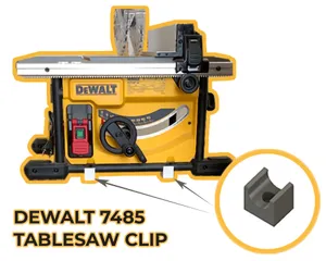 DEWALT 7485 Tablesaw Tube Clip