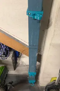Surveyors prism pole calibration rig