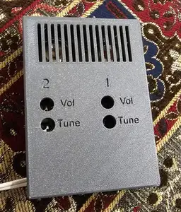 Box for two chime PCB/speakers with power supply, parametric