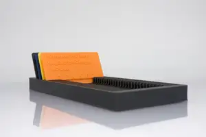 Color Cards, Material Test Cards, PLA, 0.1mm transparency Fields, Professional use
