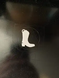 Cowboy Boot Key Tag