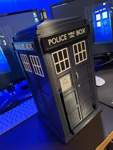 Xbox Series X Tardis Cover