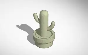 Cactus toothpick holder